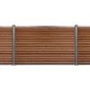 Komposithegnsæt 572x120cm brun/grå