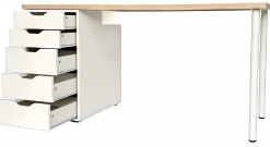 Kristiansund hvid 140x59x73cm