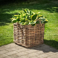 Kurv firkantet med håndtag 48x48x45cm