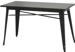 LaCroix 120x60x75cm sort/sort