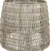 Lampeskærm rund natur kubu rattan ø48cm