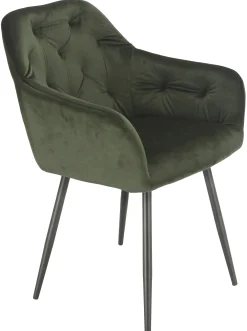Lea velour mosgrøn