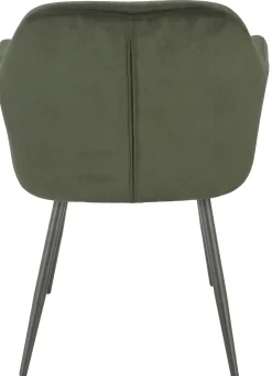 Lea velour mosgrøn