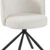 Linda med drejefunktion stof beige