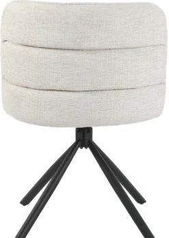 Linda med drejefunktion stof beige
