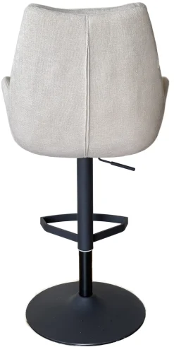 Lisa stof creme/sort