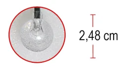 Lyskæde LED flerfarvet