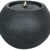 Malang vandspil sort ø44x36cm
