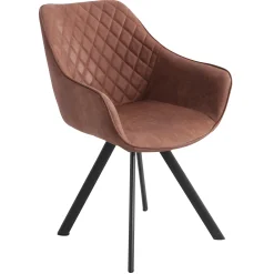 Malene suede brun