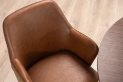 Mathilde kunstlæder cognac