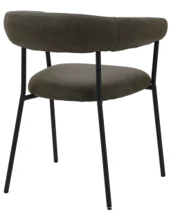 Mia suede mørkegrå