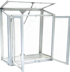 Minidrivhus poly sort 67,6x33,2x69cm