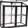 Minidrivhus poly sort 77,6x41,5x71,1cm