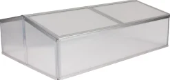 Minidrivhus sølv 120x80x37cm