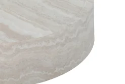 Modena beige/hvid ø80x30cm