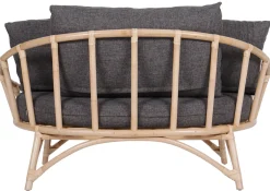 Muscat 2 pers. loungesofa mørkegrå