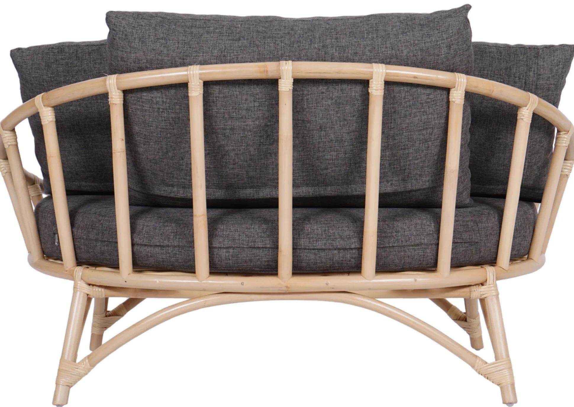 Muscat 2 pers. loungesofa mørkegrå