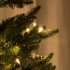 Nordisk juletræ med lys og timer 300cm