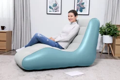 Oppustelig loungestol lounger
