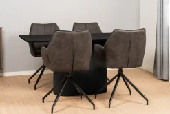 Paola 160x90x75cm eg sort/sort