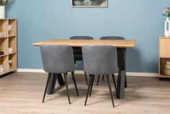 Pisa 185x90x75cm eg natur/sort