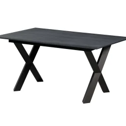 Pisa 185x90x75cm eg smoked/sort