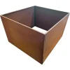 Plantekasse cortenstål 120x120x80cm
