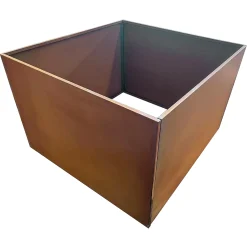 Plantekasse cortenstål 120x120x80cm