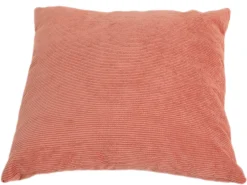 Pude fløjl rosa 50x50cm