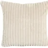Pude imiteret pels beige 50x50cm