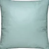 Pude læder mintgrøn 38x38cm