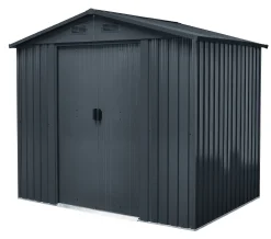 Redskabsskur stål antracit 4.1m2