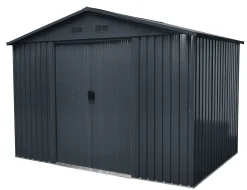 Redskabsskur stål antracit 7.2m2