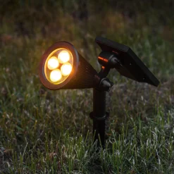 RGB solcelle lampe