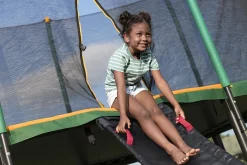 Rutsjebane til trampolin