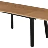 San Marino sildeben med stjernestel 240x90x76 natur/sort