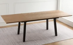 San Marino sildeben med stjernestel 240x90x76 natur/sort