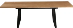 San Marino sildeben 240x90x76cm natur/sort