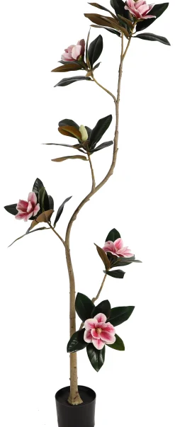 Simpel kunstig magnoliatræ 160 cm