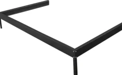 Sokkel til vægdrivhus poly sort 68x128x185cm