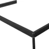 Sokkel til vægdrivhus poly sort 68x189x185cm