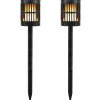 Solar lanterne med flamme