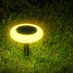 Solcellelampe Torch 10LED