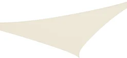 Solsejl creme LUX 3,6x3,6x5,1m