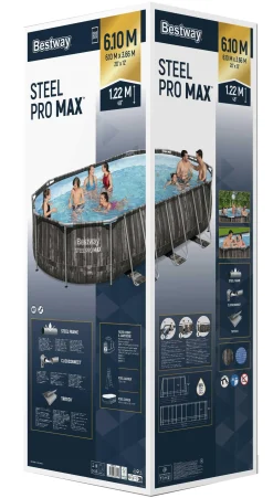 Steel Pro MAX 610x366x122cm