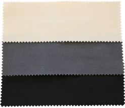 Stofprøve akryl sort/antracit/creme