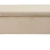 Vibe med opbevaring velour beige/sort
