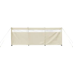 Vindsejl creme med vindue 400x140cm