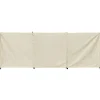 Vindsejl creme 400x140cm