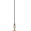 Wooden pendel gold